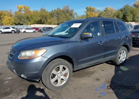 2009 Hyundai Santa Fe Limited from USA, damaged, VIN 5NMSH73E69H263415